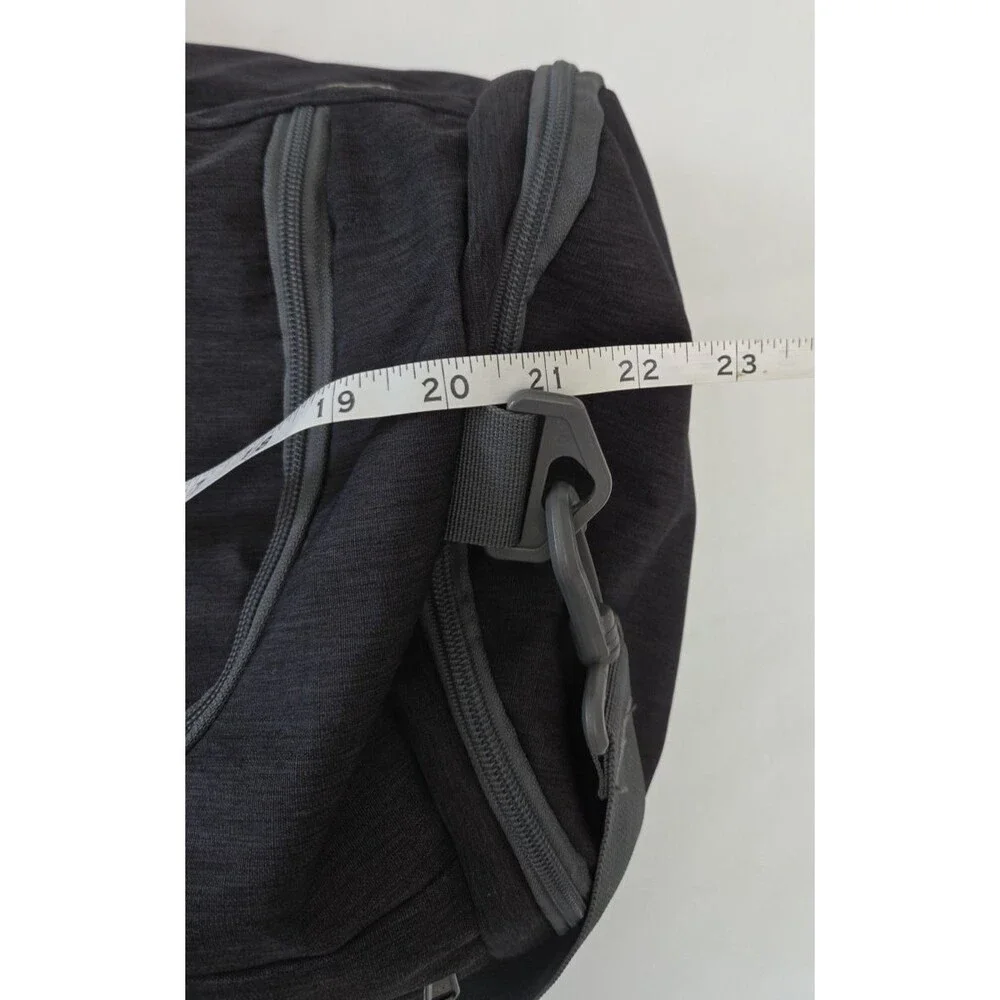 Canway Gym Duffel Bag Travel Sports Bag Carry On Overnight Black Redbmulti...